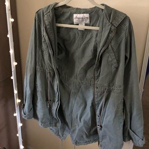 American Rag Green Army Jacket